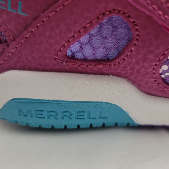 Merrell Hydro Free Roam Chrom Monarch Girls Size 4M - Picture 6 of 12